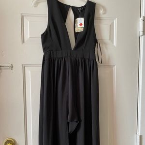Black romper dress never worn